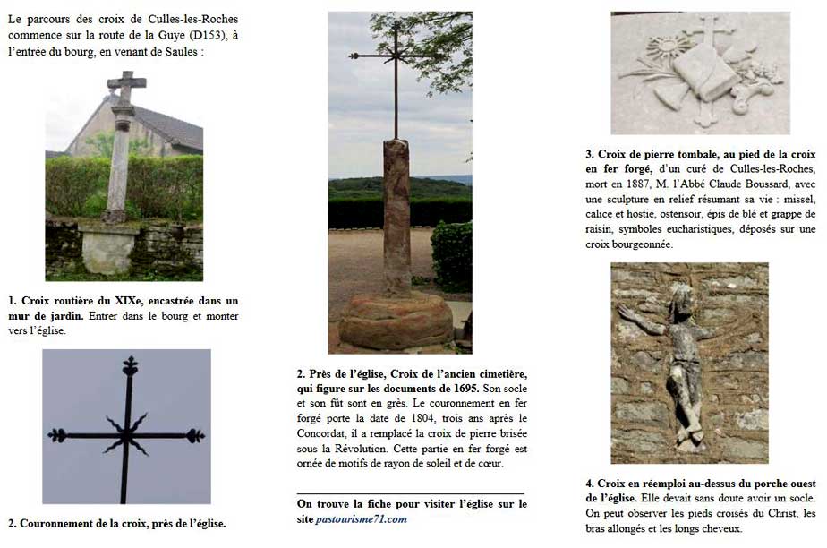 Les croix de Culles les Roches