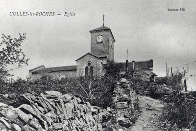 Carte postale de l'glise 2