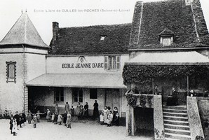 Culles les roches - Carte postale - Quartier des Courbonins