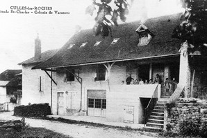 Culles les roches - Carte postale - Quartier des Courbonins