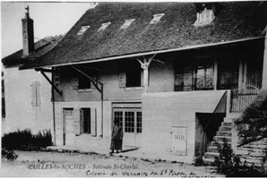 Culles les roches - Carte postale - Quartier des Courbonins