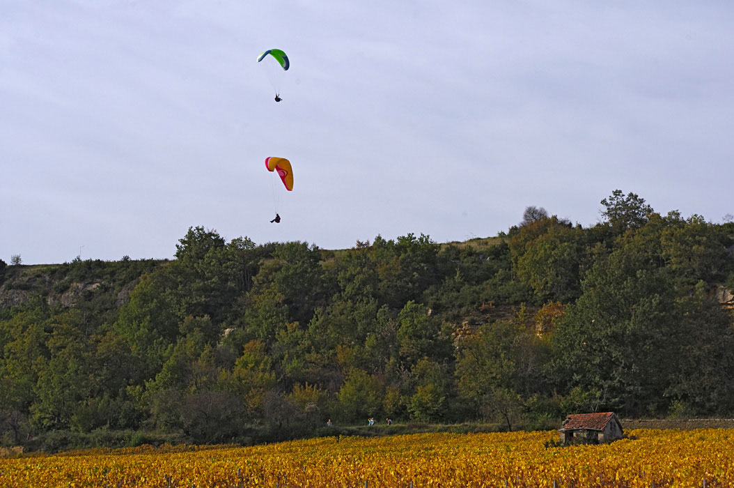 Parapente  Culles les Roches