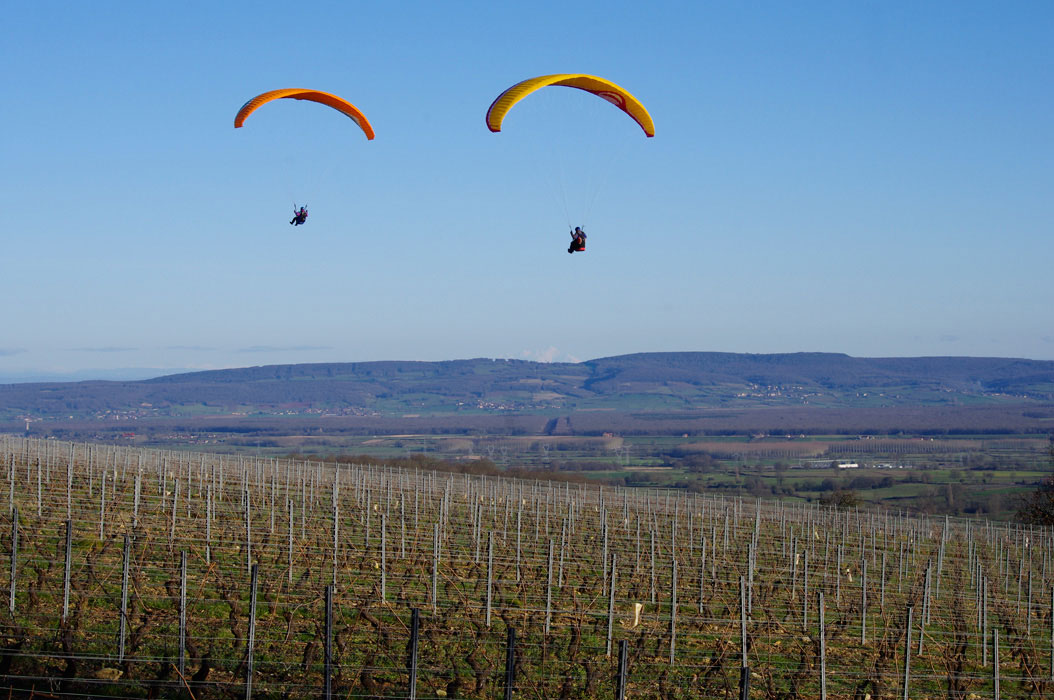 Parapente  Culles les Roches