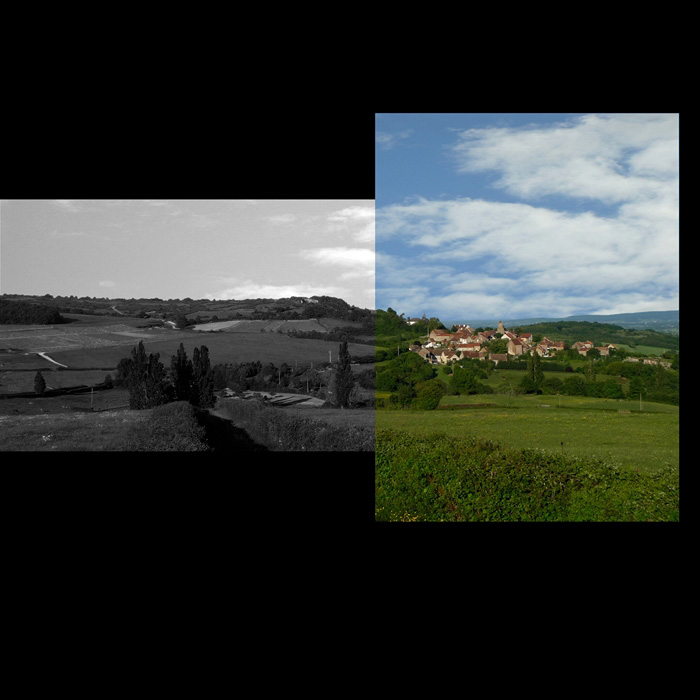 Photo de Culles les Roches depuis la croix